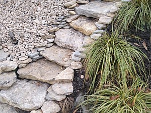 Creekstone Steps & Water Erosion